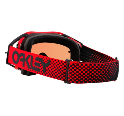 Masque OAKLEY Airbrake MX Moto Red B1B – Écran Prizm™ MX Torch