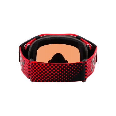 Masque OAKLEY Airbrake MX Moto Red B1B – Écran Prizm™ MX Torch