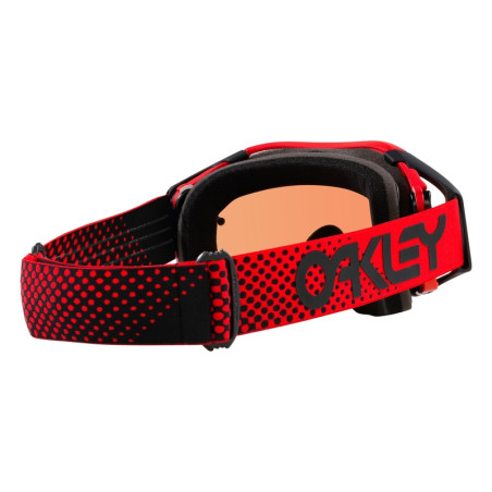 Masque OAKLEY Airbrake MX Moto Red B1B – Écran Prizm™ MX Torch