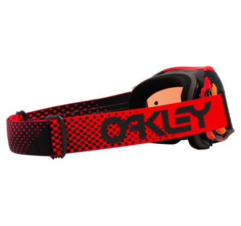 Masque OAKLEY Airbrake MX Moto Red B1B – Écran Prizm™ MX Torch