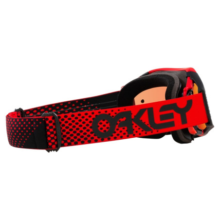 Masque OAKLEY Airbrake MX Moto Red B1B – Écran Prizm™ MX Torch