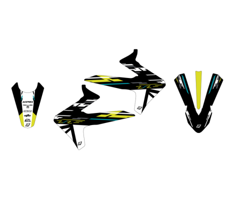 Kit déco BLACKBIRD Dream Graphic 5 - version Chrome EFX