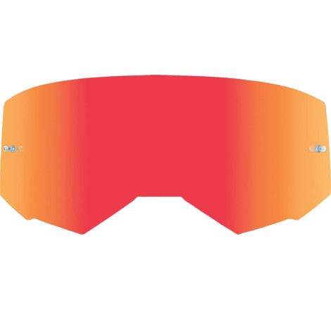 Ecran FLY RACING avec fixation pour tear-off - rouge