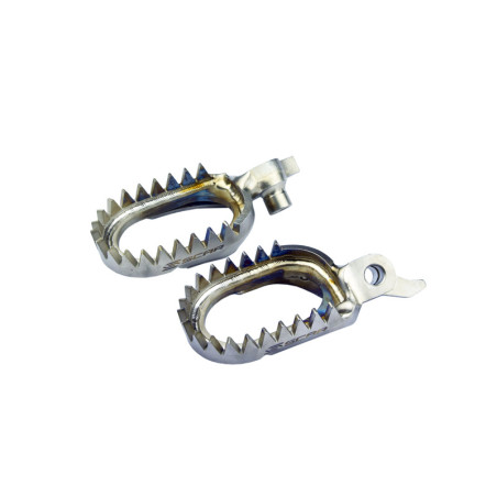 Repose-pieds SCAR titane anti-boue Yamaha 450 YZ-F 2023