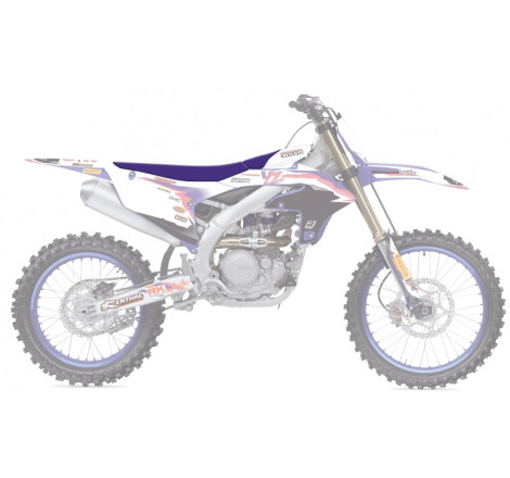 Housse de selle BLACKBIRD Replica Team Yamaha Factory 50th Anniversary 250/450 YZ-F 2023 à 2026