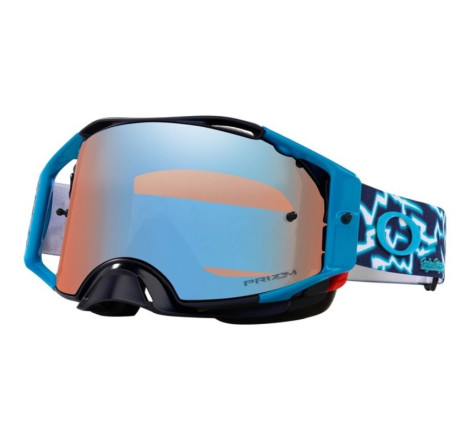 Masque OAKLEY Airbrake MX TLD Blue Lightning – écran Prizm™ MX Sapphire