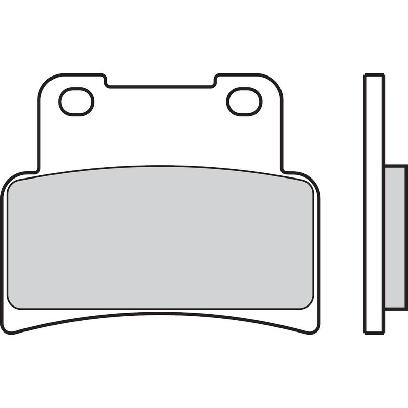 Plaquettes de frein BREMBO Scooter carbone céramique - 07100