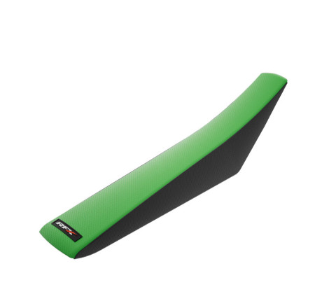 Housse de selle RFX Race Gripper - noir/vert 450 KX-F 2016 à 2018