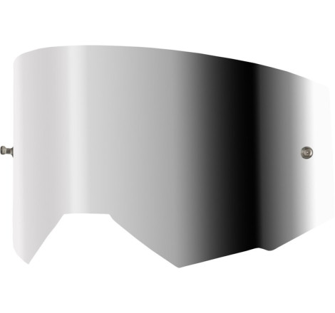 Écran FLY RACING avec fixation pour tear-off - écran argent fumé