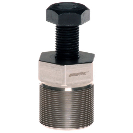 Arrache-volant d’allumage RFX Race M27xP1,0 filetage extérieur pas à droite argent
