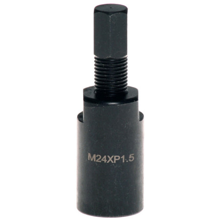 Arrache-volant d’allumage RFX Race M24xP1,5 filetage intérieur pas à droite noir