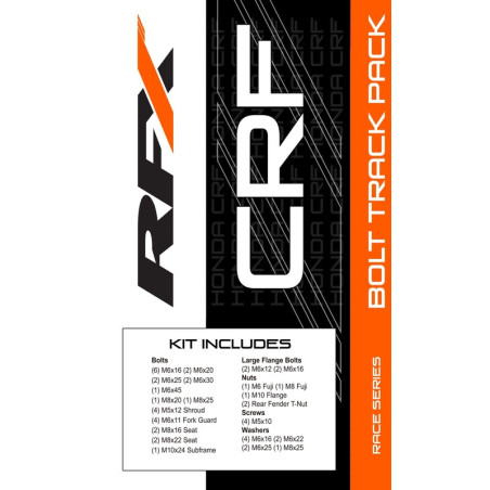 Kit visserie plastiques RFX Race Series