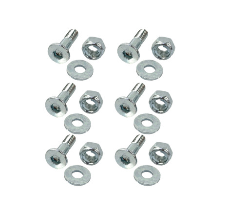 Kit visserie de couronne RFX Race M8 x 30mm - 6 pièces