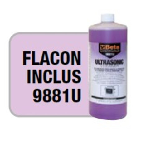 Bac à ultrasons BETA avec fonction dégazage – 13 L