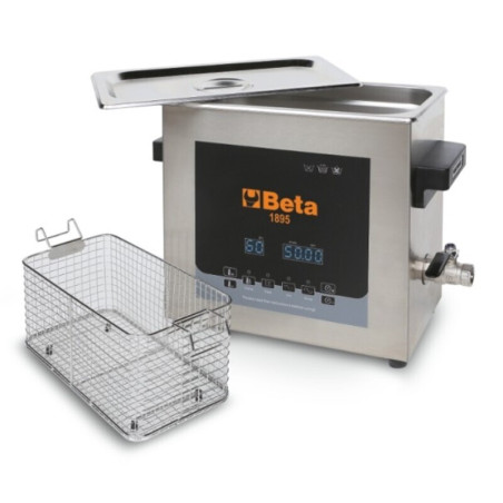 Bac à ultrasons BETA avec fonction dégazage – 13 L