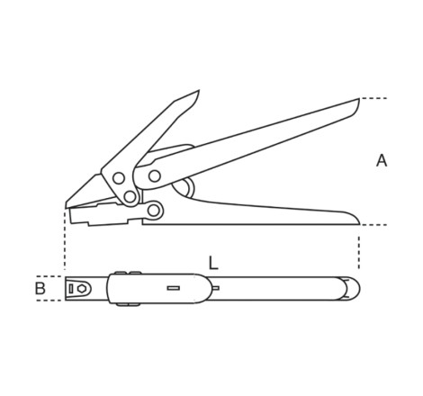 Pince pour colliers en nylon BETA