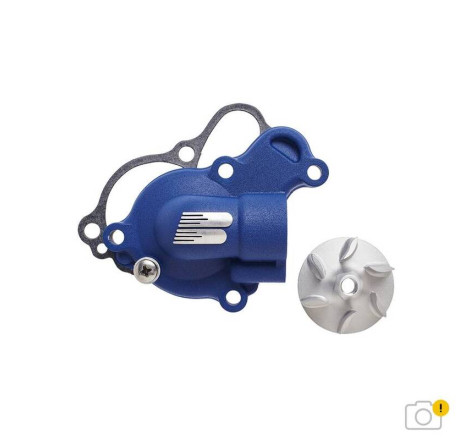 Couvercle de pompe à eau + turbine BOYESEN SuperCooler - bleu 125/250 SX/TC/MC