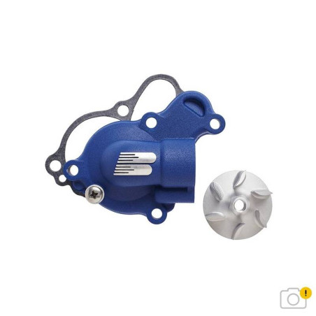 Couvercle de pompe à eau + turbine BOYESEN SuperCooler - bleu 125/250 SX/TC/MC