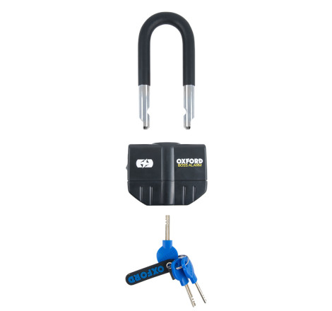 Antivol chaîne OXFORD Boss Alarm 16mm + chaine 12mm X 1.5m