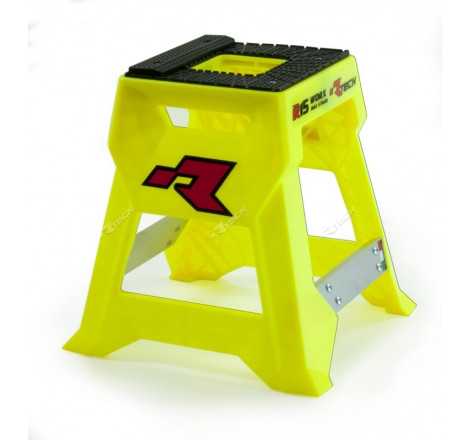 Lève-moto TT Racetech R15 jaune fluo pour entretien et stockage tout-terrain