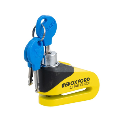 Bloque-disque OXFORD Quartz XD6 - Ø6mm jaune/noir