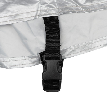 Housse de protection extérieur OXFORD Rainex noir/argent - moto / scooter - XL