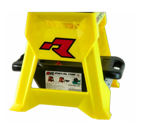 Bac de récupération RACETECH pour lève-moto TT R15 noir 5 L