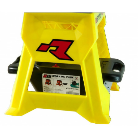 Bac de récupération RACETECH pour lève-moto TT R15 noir 5 L