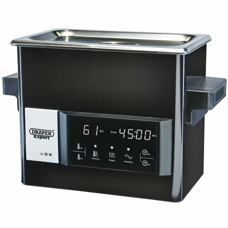 Bac à ultrasons DRAPER 100 W 3 L