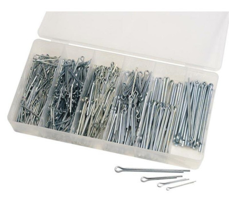 Coffret de goupilles fendues DRAPER 550 pièces