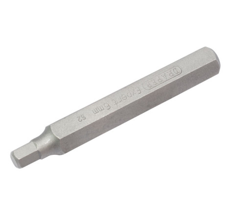 Embout de Rechange DRAPER 6 Pans 6 mm x 75 mm | Embout Hexagonal Long