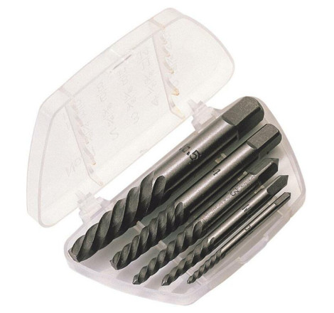 Coffret Extracteur de Vis DRAPER 5 Pièces | Acier Carbone 3 à 18 mm