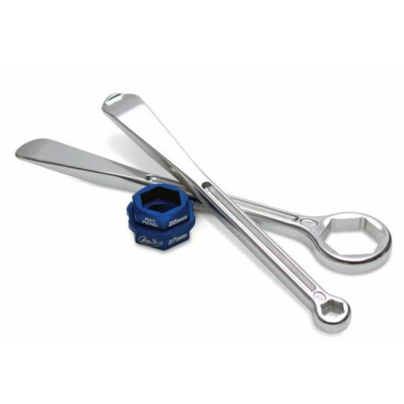 Kit démonte-pneu et écrou d’axe de roue Motion Pro T6