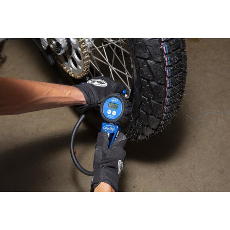 Manomètre numérique Motion Pro 60 psi pour pneus moto