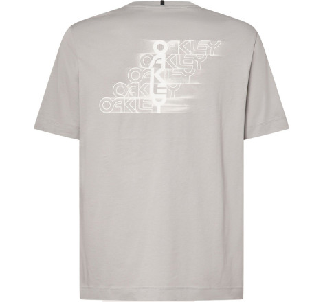 T-Shirt OAKLEY Stacked Flow - Cement