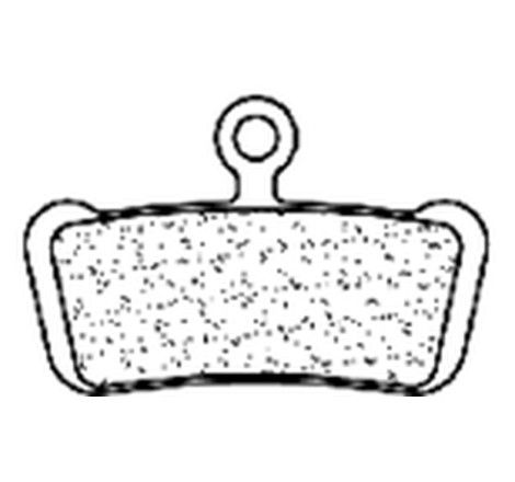 Plaquette de frein pour vélo électrique CL BRAKES ECX - métal fritté - 4060ECX