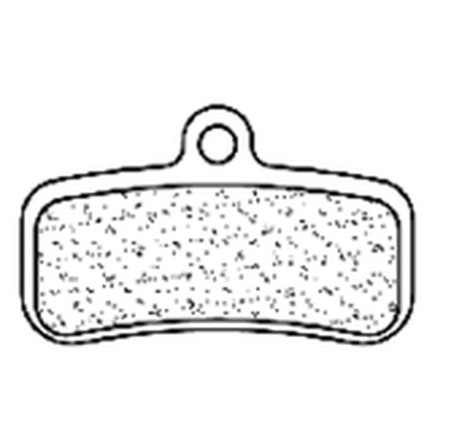Plaquette de frein pour vélo électrique CL BRAKES ECX - métal fritté - 4052ECX
