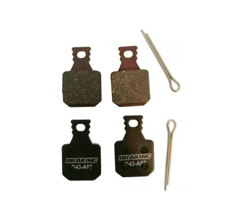 Plaquettes de frein vélo BRAKING organique