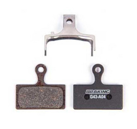 Plaquettes de frein vélo BRAKING organique