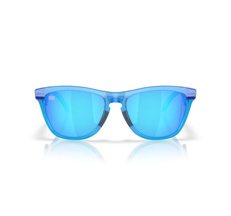 Lunettes de soleil OAKLEY Frogskins™ Hybrid Fabio Quartararo Signature Series Matte Acid Blue - verres Prizm Sapphire