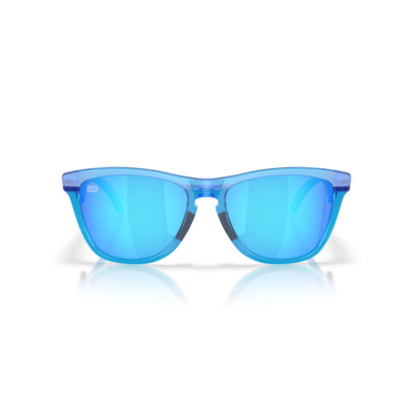 Lunettes de soleil OAKLEY Frogskins™ Hybrid Fabio Quartararo Signature Series Matte Acid Blue - verres Prizm Sapphire