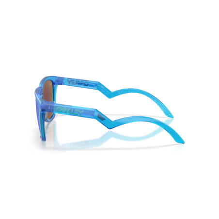 Lunettes de soleil OAKLEY Frogskins™ Hybrid Fabio Quartararo Signature Series Matte Acid Blue - verres Prizm Sapphire