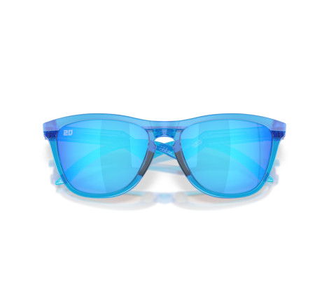 Lunettes de soleil OAKLEY Frogskins™ Hybrid Fabio Quartararo Signature Series Matte Acid Blue - verres Prizm Sapphire
