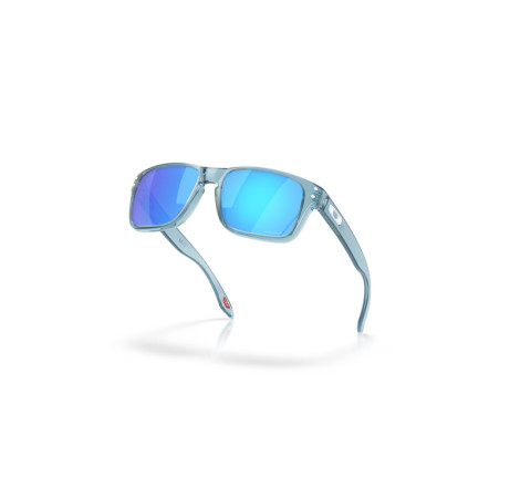Lunettes de soleil OAKLEY Holbrook XXS Transparent Stonewash - verres Prizm Sapphire