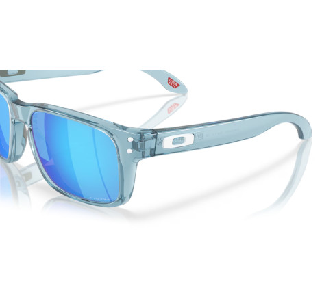 Lunettes de soleil OAKLEY Holbrook XXS Transparent Stonewash - verres Prizm Sapphire