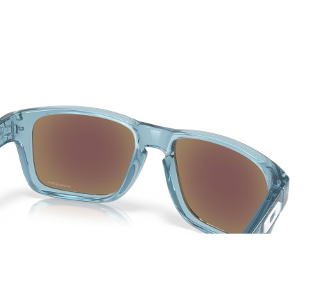 Lunettes de soleil OAKLEY Holbrook XXS Transparent Stonewash - verres Prizm Sapphire