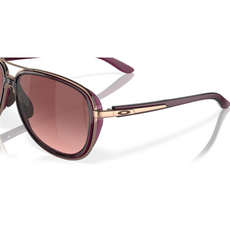 Lunettes de soleil OAKLEY Split Time Crystal Raspberry - verres G40 Black Gradient
