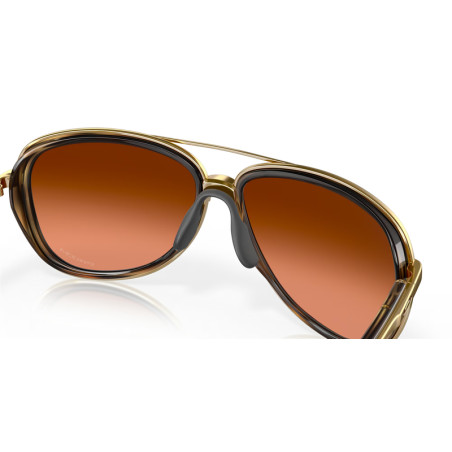 Lunettes de soleil OAKLEY Split Time Brown Tortoise - verres Prizm Brown Gradient