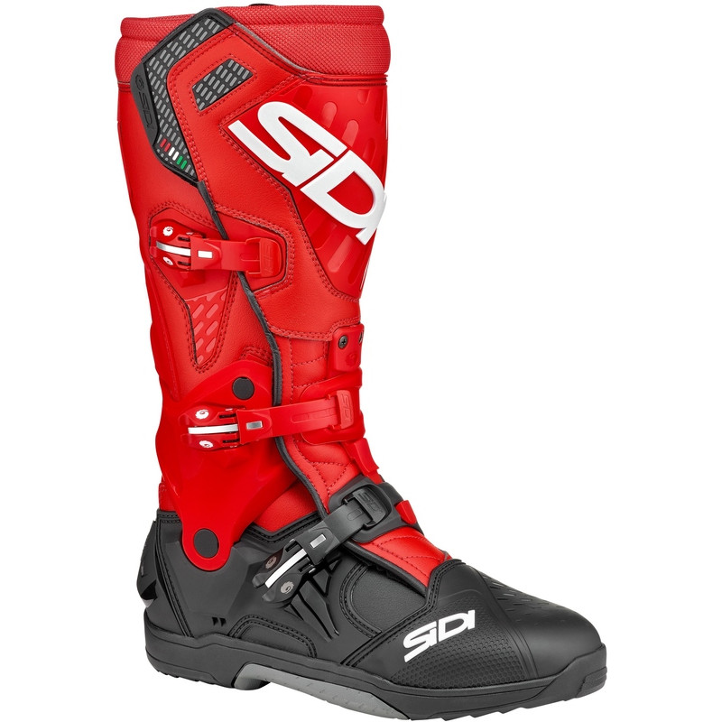 Bottes SIDI Crossair pointure 47 - noir / rouge