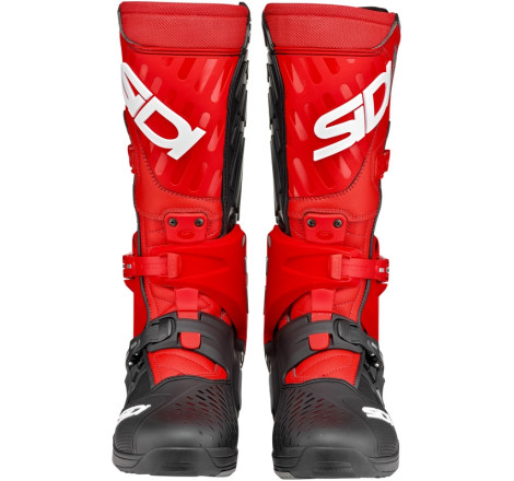 Bottes SIDI Crossair pointure 47 - noir / rouge